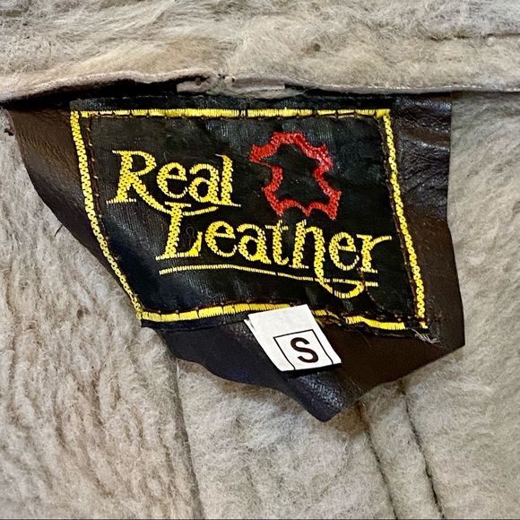 NWOT Brown Sheepskin Leather Shearling & Raccoon Fur B3 Bomber Jacket - Picture 14 of 15